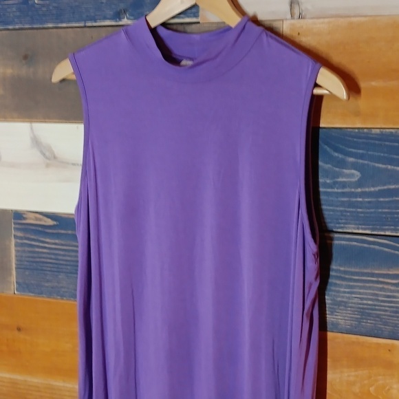 LOGO Layers Tunic L top purple - Picture 2 of 6